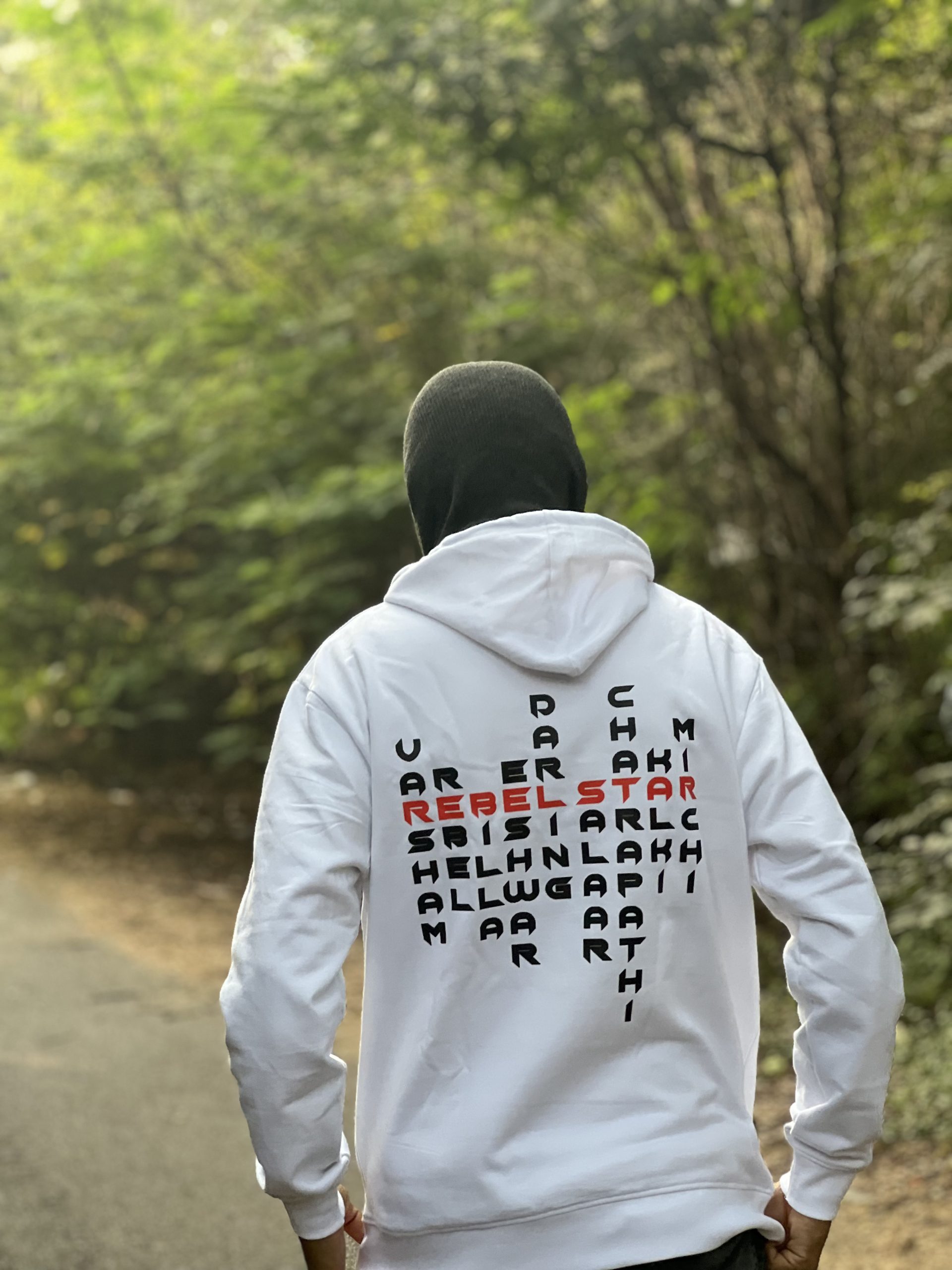 REBELWOOD WHITE Hoodie - Image 6