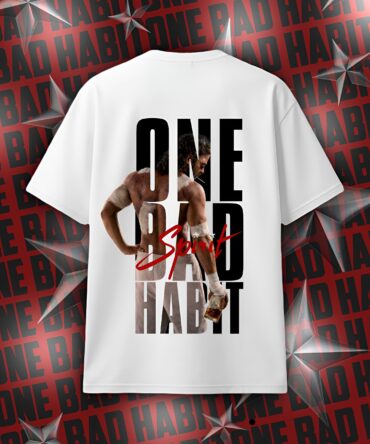 SPIRIT White oversized Tshirt